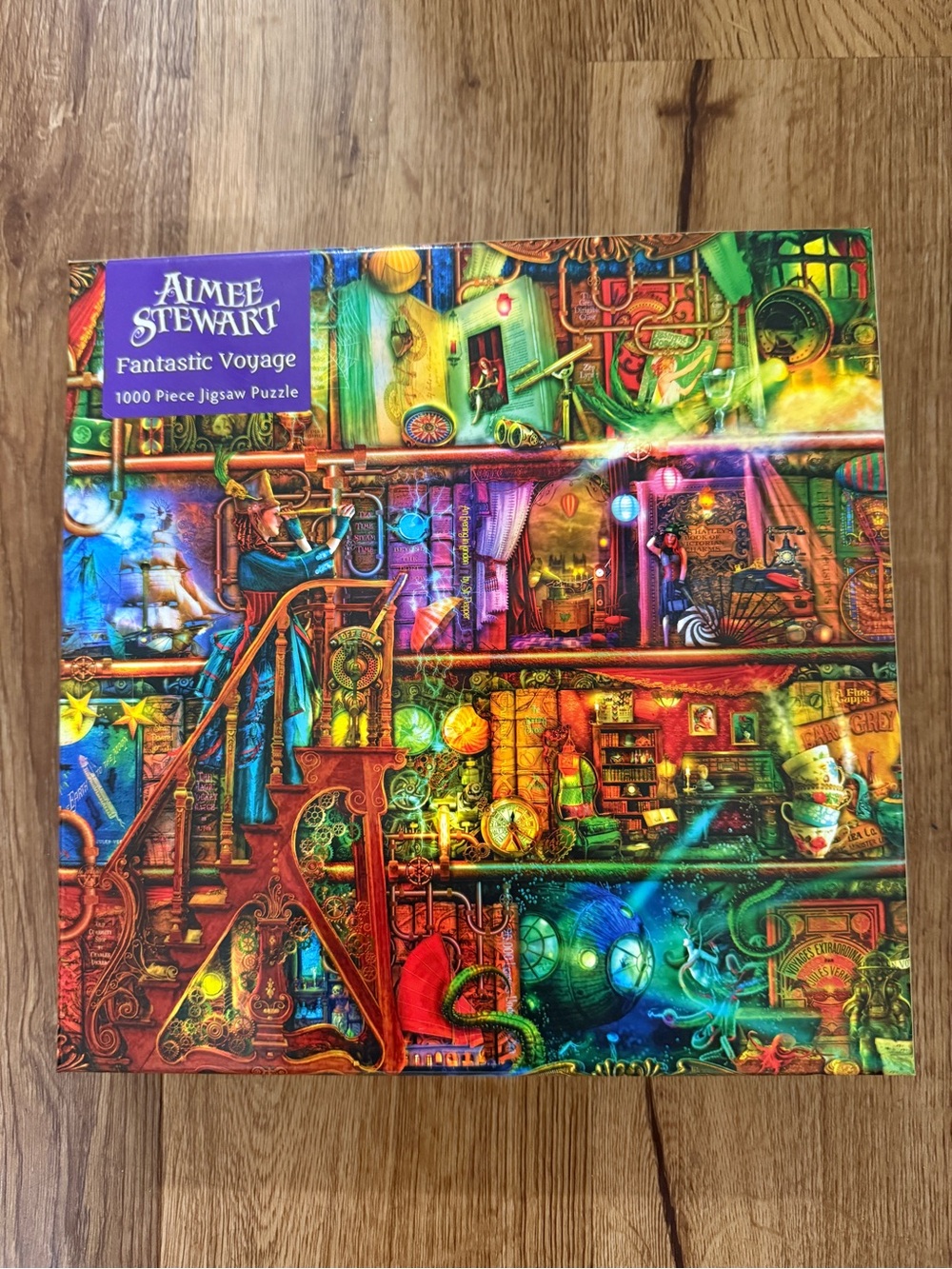 Aimee Stewart Fantastic Voyage 1000 Piece Jigsaw Puzzle – Complete